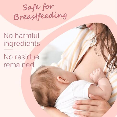OK TAPE Hydrogel Nursing Pads, 10 Pcs, Cooling Pain Relief for Sore Nipples, Postpartum Gel Pads, Safe for Breastfeeding in Saudi Arabia