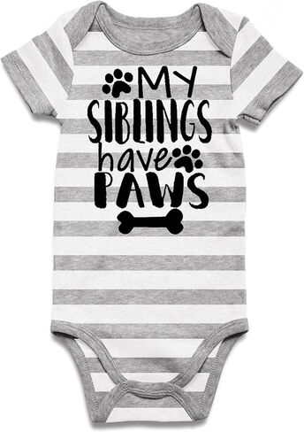 bfustyle baby bomy girl مضحك رومبير رضيع bodysuit 0-18 شهر in Kuwait