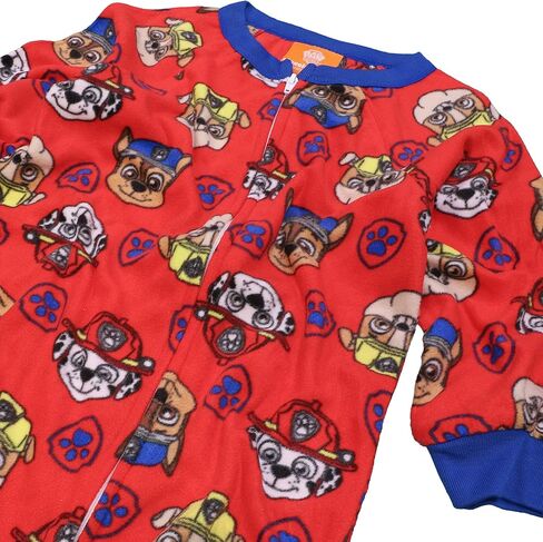 Nickelodeon Boys' Paw Patrol | Baby Shark Footed One Piece Fleece Pajamas in Saudi Arabia
