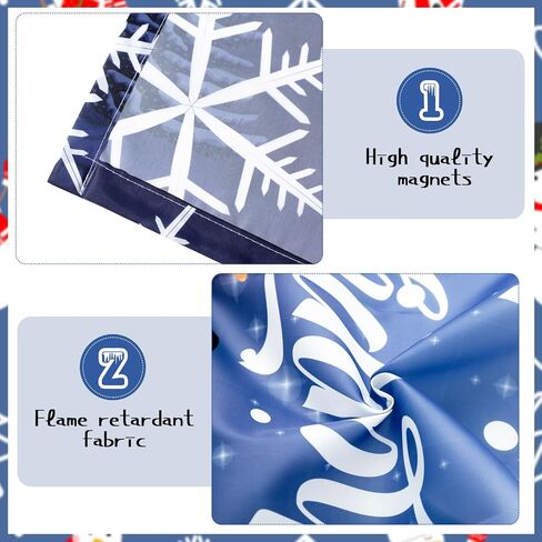 Hortsun 4 Pcs 4 x 2 Feet Christmas Fluorescent Light Covers for Ceiling Lights Classroom Office Magnetic Filters Diffusers for Reducing Harsh Glare Flicker Home Decorations (Santa) in Kuwait