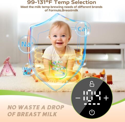Portable Bottle Warmer for Travel, 2 in 1 Baby Portable Milk Warmer Pro 4Min Fast Heat, 20Hour Heat Retention Bottle Warmer On The Go,17 Oz Cordless Rechargeable for Night Feeding Breastmilk Formula in Saudi Arabia