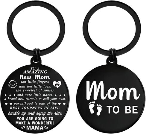 ENGZHI New Dad Gifts for Men, First Time Fathers Day Birthday Keychain for Daddy To Be from New Born Baby, Present Keepsake in Saudi Arabia