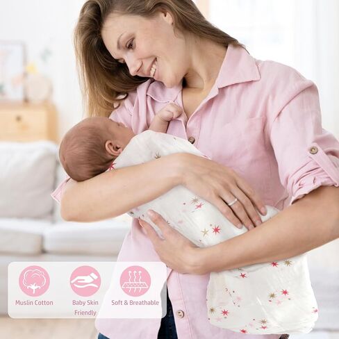 New Mom Gifts & Baby Girl Gift Basket, Baby Shower Gifts for Expecting Mom To Be, Postpartum Gifts For Moms, New Mom Care Package After Birth, First Time Mothers Day Birthday Gifts for Women in Saudi Arabia