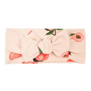 KYTE BABY Rayon Made From Bamboo Bow, (3-6 Months, Peach)