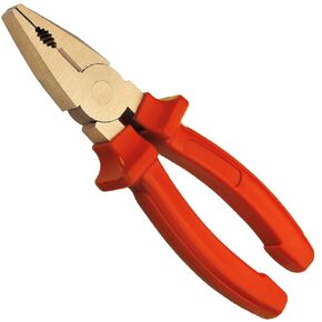 CS Unitec Combination Pliers Non-Sparking, Non-Magnetic, Corrosion Resistant (Copper Beryllium) 200mm (8In) TUV Certified EX612-8B