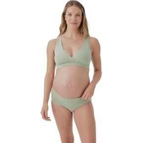 Pact Organic Cotton Maternity Foldover Hipster Underwear for Pregnancy Postpartum, 4 pack in Saudi Arabia