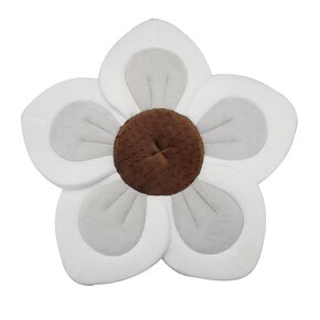 PandaEar Baby Bath Pad for Infant Newborn | Soft Flower 5 Petals for Sink Bathtub Essentials Shower Gift (Pink)