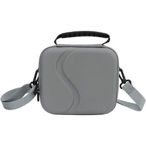 Dpofirs Osmo Mobile SE Case, Travel Bag for Osmo Mobile 4, PU Hard Shell with Large Capacity, Portable for Osmo Mobile SE Carrying Case with Shoulder Straps