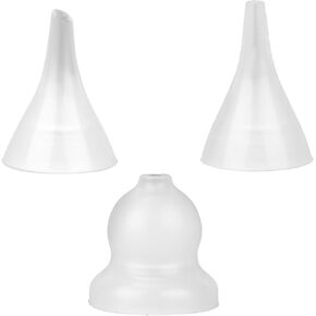 3 Pcs Nasal Aspirator Replacement Tips, Silicone Replacement Parts for Baby & Toddlers Compatible with GROWNSY Watolt LittleTora HEYVALUE Cocobela HailiCare KIDIRA TEQIN X-Bosak
