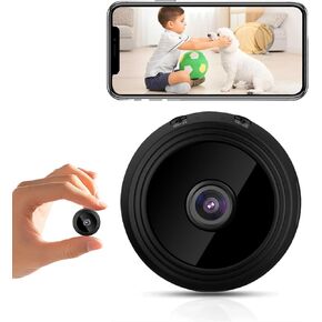 Mini Spy Camera Wireless - 2K Ultra-HD Hidden Camera WiFi, Small Nanny Cam for Pet, Baby, Indoor, Car Camera for Surveillance with Motion Detection and Night Vision, App Control