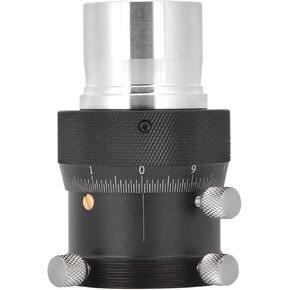 Denash Helical Focuser, 10mm Stroke, 0.05mm Precision, 1.25 Inch, Aluminium Alloy, Manual Focus, Camera Compatible, Experienced Astrophotographers