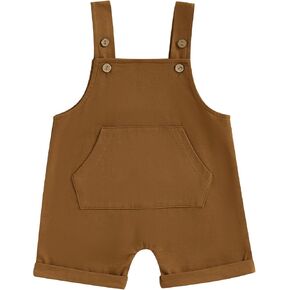 Infant Baby Boy Girl Summer Clothes Sleeveless Suspender Overalls Romper Newborn Summer Clothes 3 6 12 18 Month 2T
