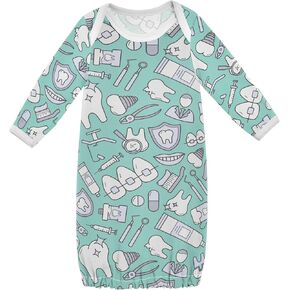 Baby Boy Girl Sleeper Gown Cotton Nightgowns Clothes