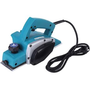 Keenso Portable Electric Wood Planer, Handheld Woodworking Power Tool with Contoured Handle and Switch for Home Furniture, KEENSOZPVEB54N18