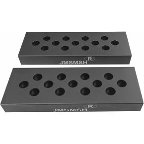 H-Frame Arbor 1"X3"X8-1/2" Set,Steel Shop Press Bed Plates Parallels, Press Plates Parallels Arbor Set