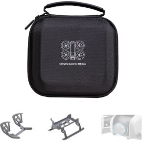 Carrying Case and Drone Accessories Fits for DJI Neo, Lightweight Shockproof Protective Sleeve with Portable Padded Interior
