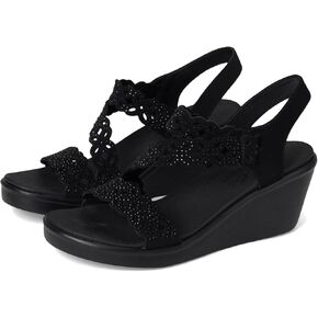 Skechers Women's Rumble on-Sassier DayZ Wedge Sandal