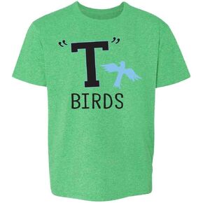 Pop Threads T Birds Tbird Gang Logo Retro 50s 60s Cosplay Baby Toddler Kids Girl Boy T-Shirt