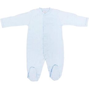 Kissy Kissy - Basic Footie - Blue (3-6mos)
