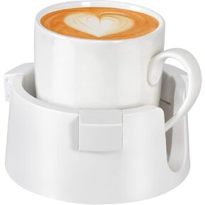 Anti-Spill Cup Holder Adjustable Desk Drink Holder Non-Tipping Table Coaster Cup Holder for Couch Bed RV Office Home