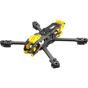 Mario 5 O4 DC Advanced Version 5Inch FPV Drone Frame - 226mm Wheelbase, Lightweight Design, CNC Aluminum Alloy Head, Compatible with DJI O4 PRO/O3 Air Unit & Analog VTX, Ideal for Cinematic and Freestyle Flying