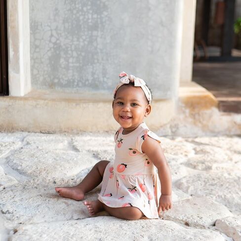 KYTE BABY Rayon Made from Bamboo Twirl Bodysuit Dress in Kuwait