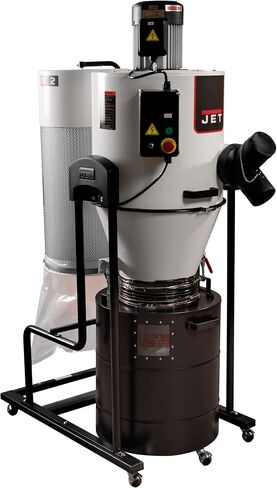 JET Cyclone Dust Collector, 2-Micron Filter, 2 HP, 230V 1Ph (Model JCDC-2) in Saudi Arabia