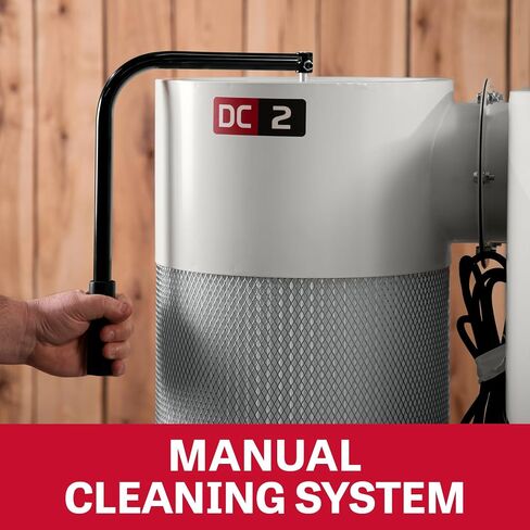 JET Cyclone Dust Collector, 2-Micron Filter, 2 HP, 230V 1Ph (Model JCDC-2) in Saudi Arabia
