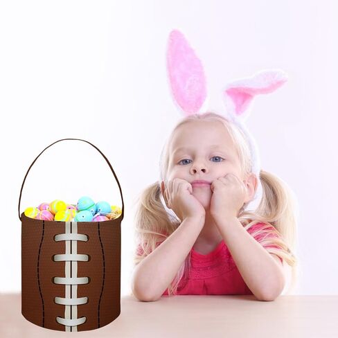 FXOLCSHE Easter Dinosaur Baskets,Nursery Hamper,Easter Basket for Kids,Kids Storage Bin,Toy Gift basket,Easter Eggs Room Home decor(Easter dinosaur) in Kuwait