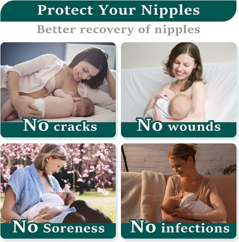 The Original Silver Nursing Cups - Nipple Shields for Nursing Newborn, Newborn Breastfeeding Must Haves for Soothe and Protect Your Nursing Nipples - Trilaminate 999 Silver（Regular） in Saudi Arabia