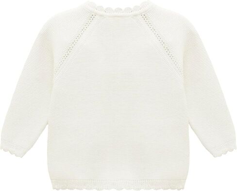 Lilax Baby Girls' and Toddler Long Sleeve Knit Cardigan with Pocket in Saudi Arabia