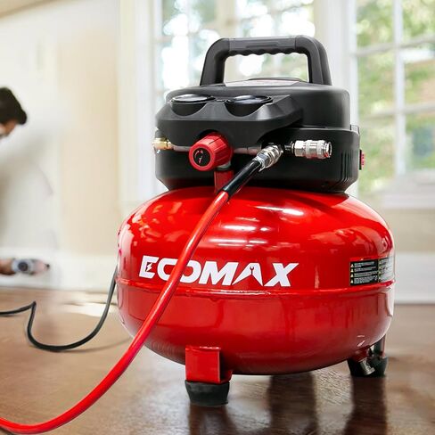 ضاغط الهواء ، ضاغط الهواء فطيرة 6 جالون ، MAX 175PSI ، ضاغط على أدوات الهواء مع 10 أجزاء من ملحقات ضاغط الهواء in Kuwait