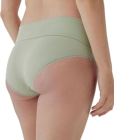 Pact Organic Cotton Maternity Foldover Hipster Underwear for Pregnancy Postpartum, 4 pack in Saudi Arabia