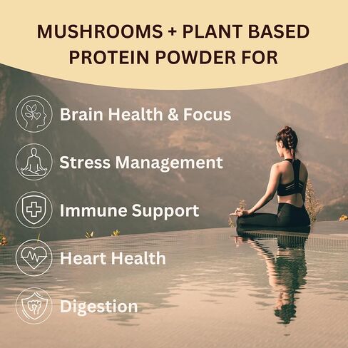 Mycoprotein Powder Chocolate, 800 Gram in Saudi Arabia