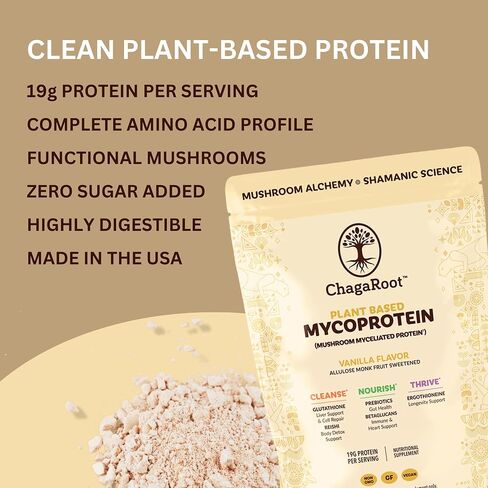 Mycoprotein Powder Chocolate, 800 Gram in Saudi Arabia