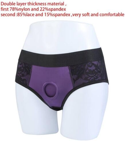Strap on Harness, Strap on Boxers Underwear Harness for Women Men Plus Size Strapless Strapons Panty in Kuwait