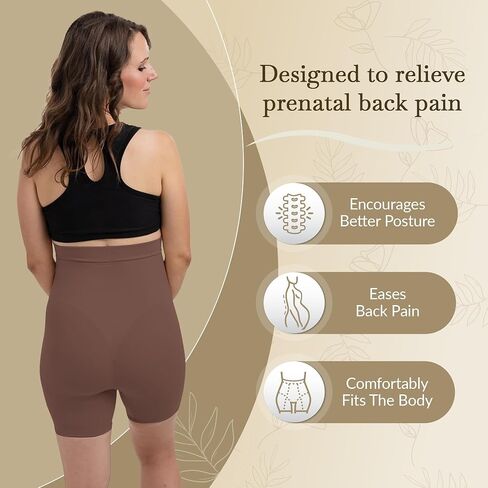 Maternity Shapewear for Women - Breathable & Anti-Chafing Maternity Underwear for Belly, Back- Pregnancy Gifts for Moms in Saudi Arabia
