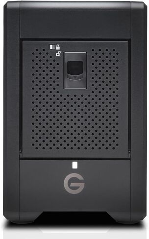 SanDisk Professional 96TB G-RAID Shuttle 4 - محرك أقراص ثابتة خارجي من فئة المؤسسات بأربع فتحات، Thunderbolt 3 وUSB-C، قابل للنقل، هارد الأجهزة - SDPH34H-096T-NBAAB in Saudi Arabia