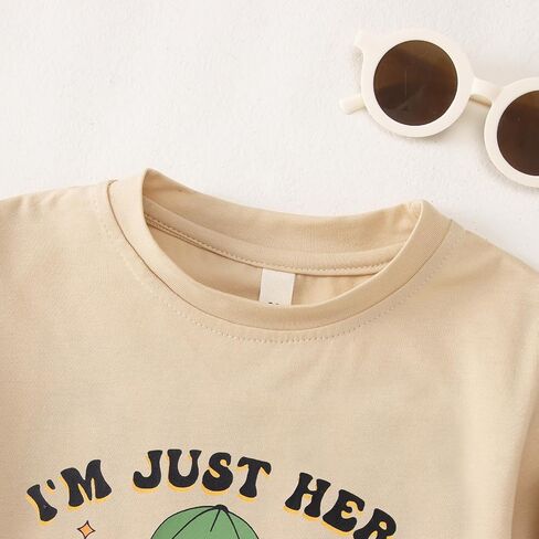 قمصان عيد الفصح Boutikome لطفلة طفل طفل أنا فقط هنا من أجل Tchics T-Shirt Kid Funny Skatoboard Tee Sterts Short Sleeve Tops in Saudi Arabia