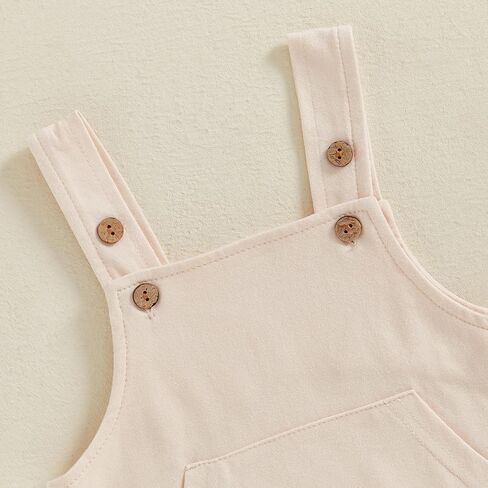 Infant Baby Boy Girl Summer Clothes Sleeveless Suspender Overalls Romper Newborn Summer Clothes 3 6 12 18 Month 2T in Saudi Arabia
