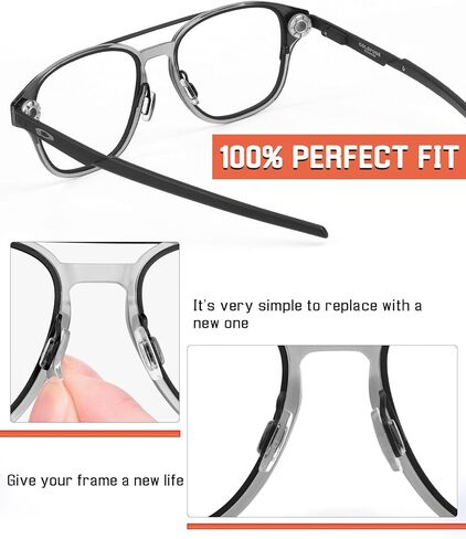 Bwake Replacement Nose Pieces Pads for Costa Del Mar South Point/Fernandina/Shipmaster/Ponce/Cook/Wader/Flagler/Peli in Kuwait