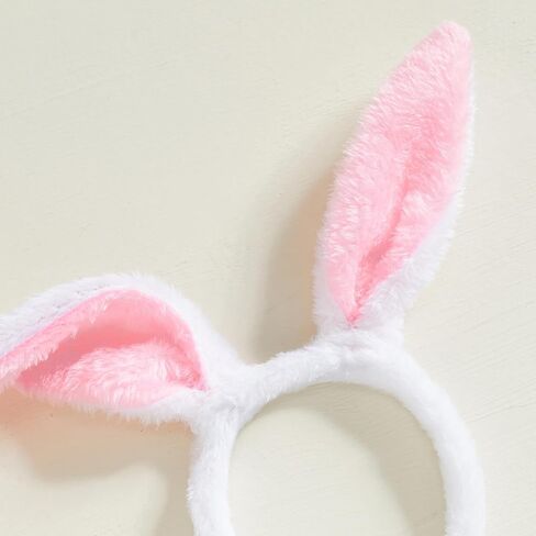 Newborn Easter Bunny Outfit Baby Girl Easter Outfits Bodysuit+ Tutu Skirt+ Bunny Ear Headband 3Pcs Clothes Set in Saudi Arabia