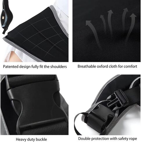 Baby Wrap Carrier, Lightweight Baby Wearing Wraps for Newborn and Infant, Soft Swaddle Holder Carrier, Cozy Baby Sling 7-35 lbs Black+Brown in Saudi Arabia