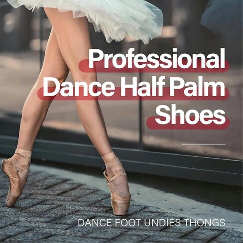 Dance Foot Undies Thong Half Sole Shoes Lyrical Dance Paws Pads Ballet Belly Contemporary Dance Shoes for Women Girls in Saudi Arabia