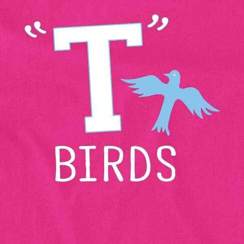 خيوط البوب ​​t birds tbird Gang Logo Retro 50s Cosplay Baby Baby Toddler Kids Girl Boy T-shirt in Kuwait