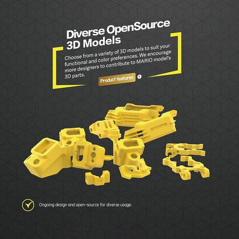 Mario 5 O4 DC Advanced Version 5Inch FPV Drone Frame - 226mm Wheelbase, Lightweight Design, CNC Aluminum Alloy Head, Compatible with DJI O4 PRO/O3 Air Unit & Analog VTX, Ideal for Cinematic and Freestyle Flying in Saudi Arabia