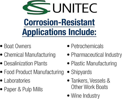 CS Unitec | غير المربى وغير المغنطيسي من الألومنيوم برونزية 12 نقطة نهاية الإزاحة الرقيقة المذهلة 2-5/8 في in Saudi Arabia