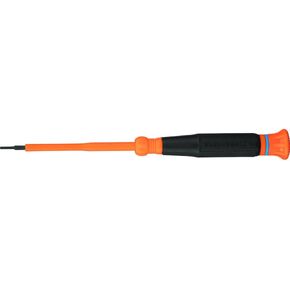 Klein Tools 85615INS Mini Precision Screwdriver Set, 1000V Rated Insulated Screwdrivers with (2) Phillips and (3) Slotted Tips, 5-Piece