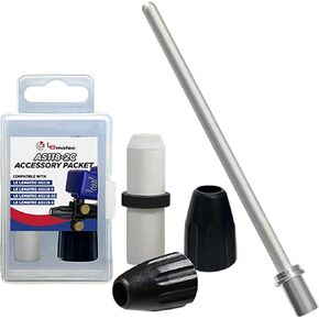 Sandblasting Essentials Kit: Le Lematec Nozzle Attachment + AS118 Accessory Packet
