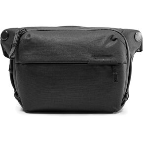 Peak Design Everyday Sling 3L Black Sling, Shoulder, or Waist Carry (Black) BEDS-3-BK-3